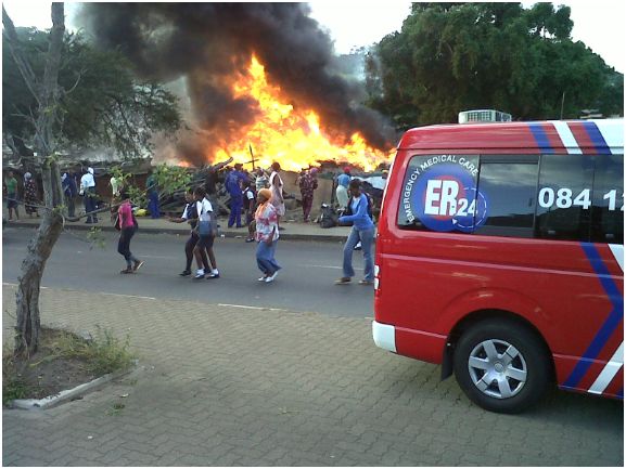 Settlement burning