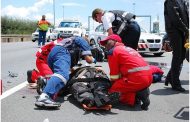 Pietermaritzburg Four injured after two vehicles collide