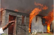 Nearly 100 Durban informal dwellings destroyed by fire