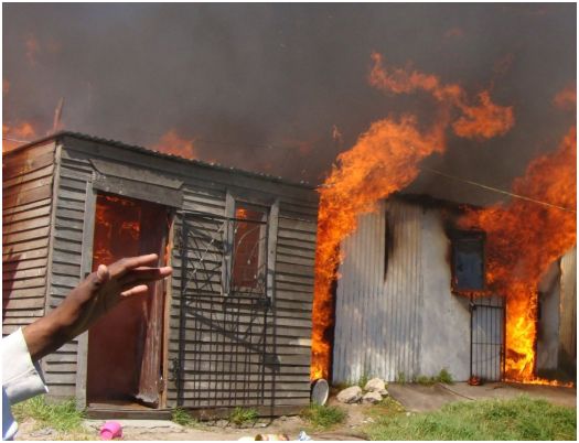 Nearly 100 Durban informal dwellings destroyed by fire