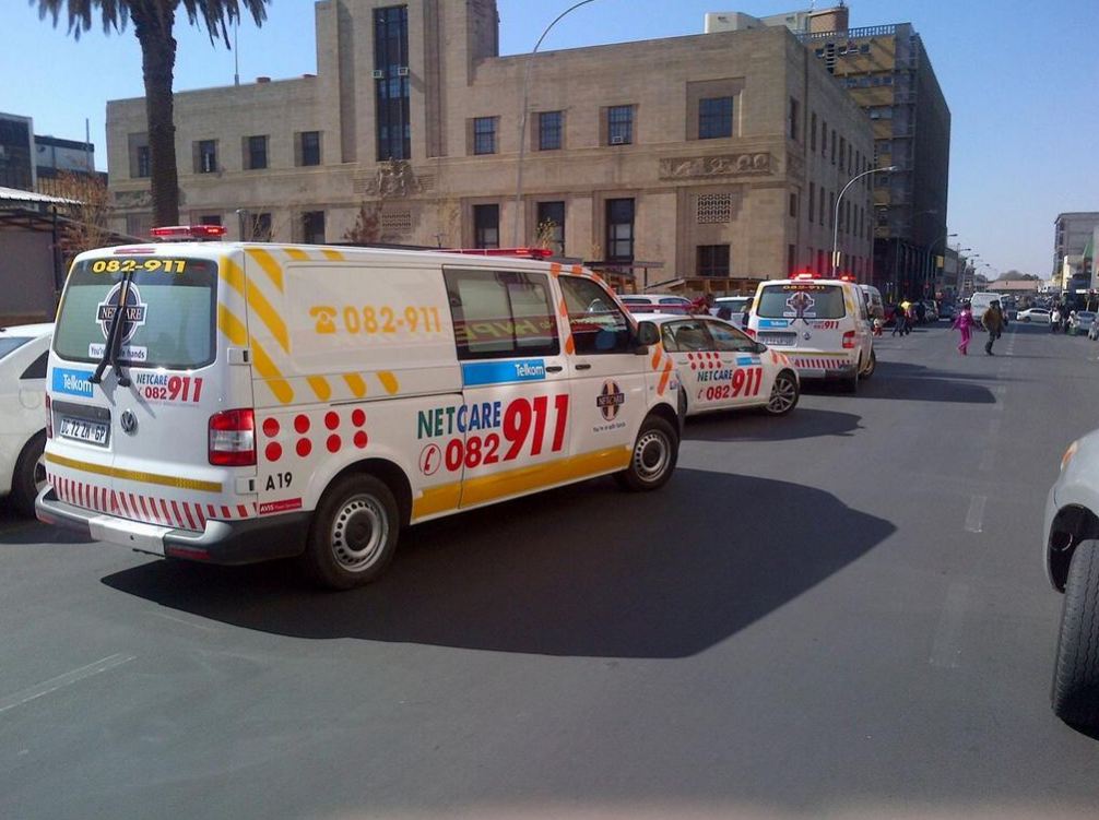 Randburg head-on collision leaves motorcyclist critical