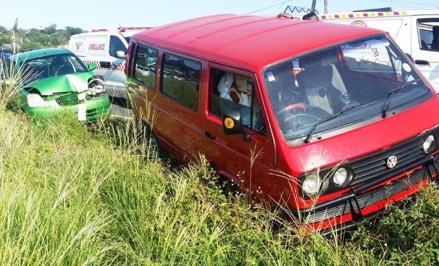 Six injured in taxi collision in Pinetown