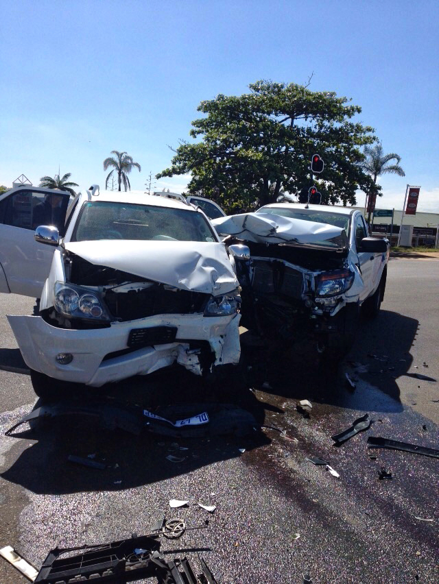 Collision in Umhlanga leaves four injured