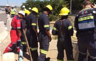 Man killed in construction accident underneath a large construction drill