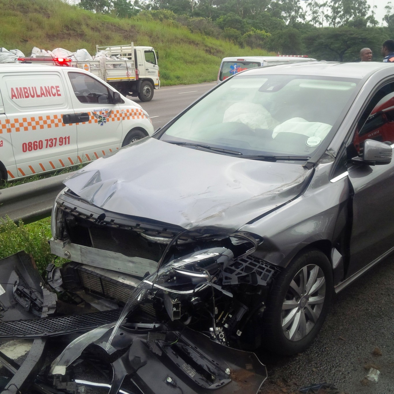 4 Injured in freeway crash in Durban