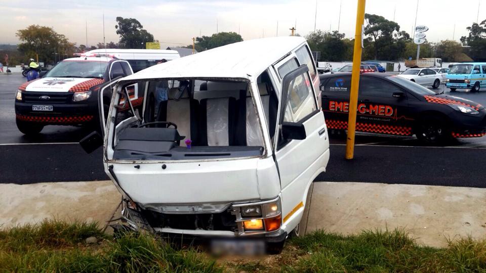 Collision at Intersection in Fourways