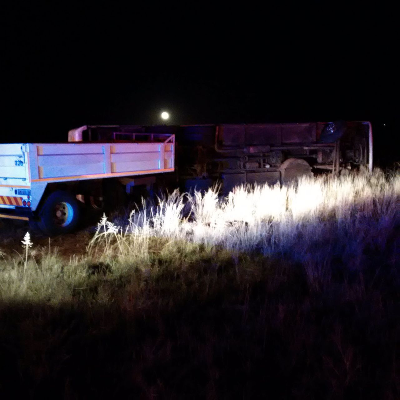 Bus collision near Carletonville leaves man's leg amputated