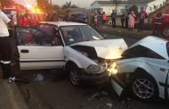 Head-on collision leaves one injured on Khan Road in Bombardier, Pietermaritzburg