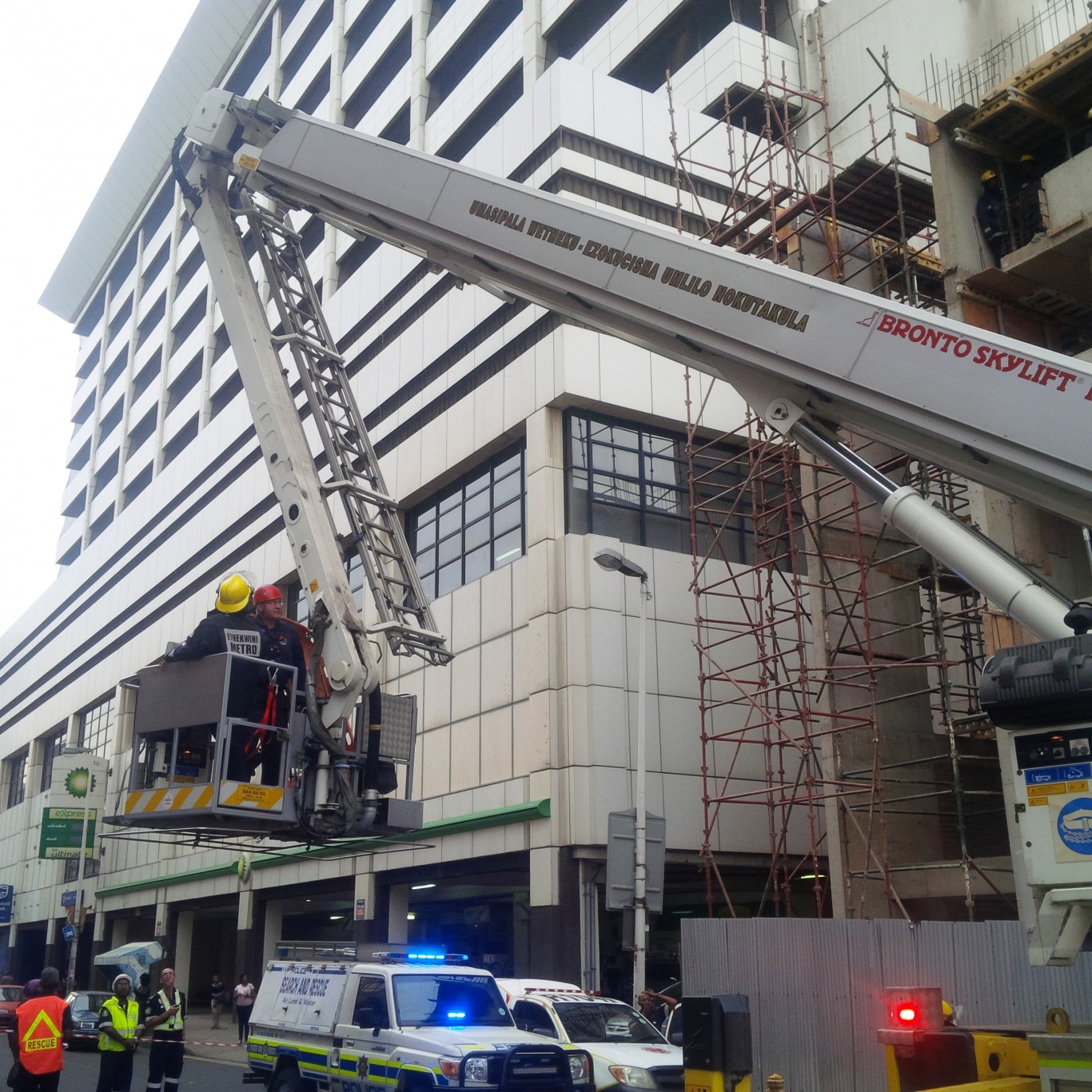 Four injured in structural collapse in Durban