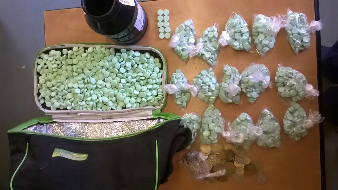 Female arrested in possession of drugs and illegal medicine