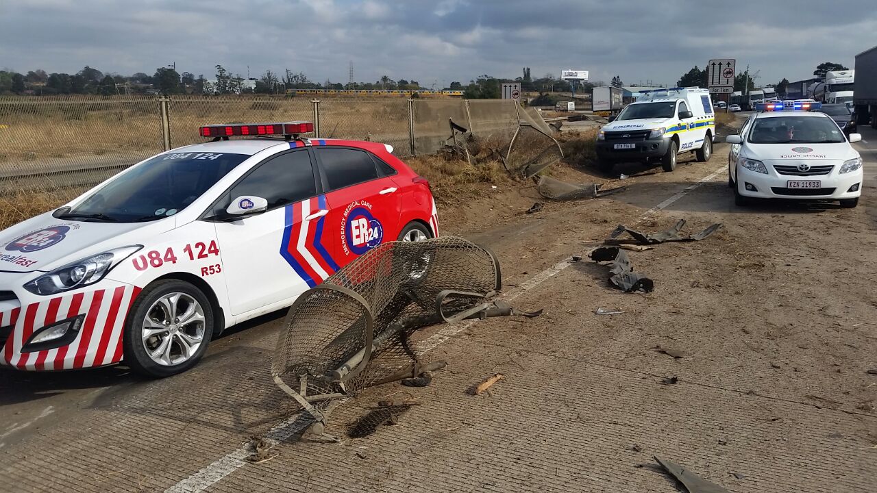 Man seriously injured in Cato Ridge Collision