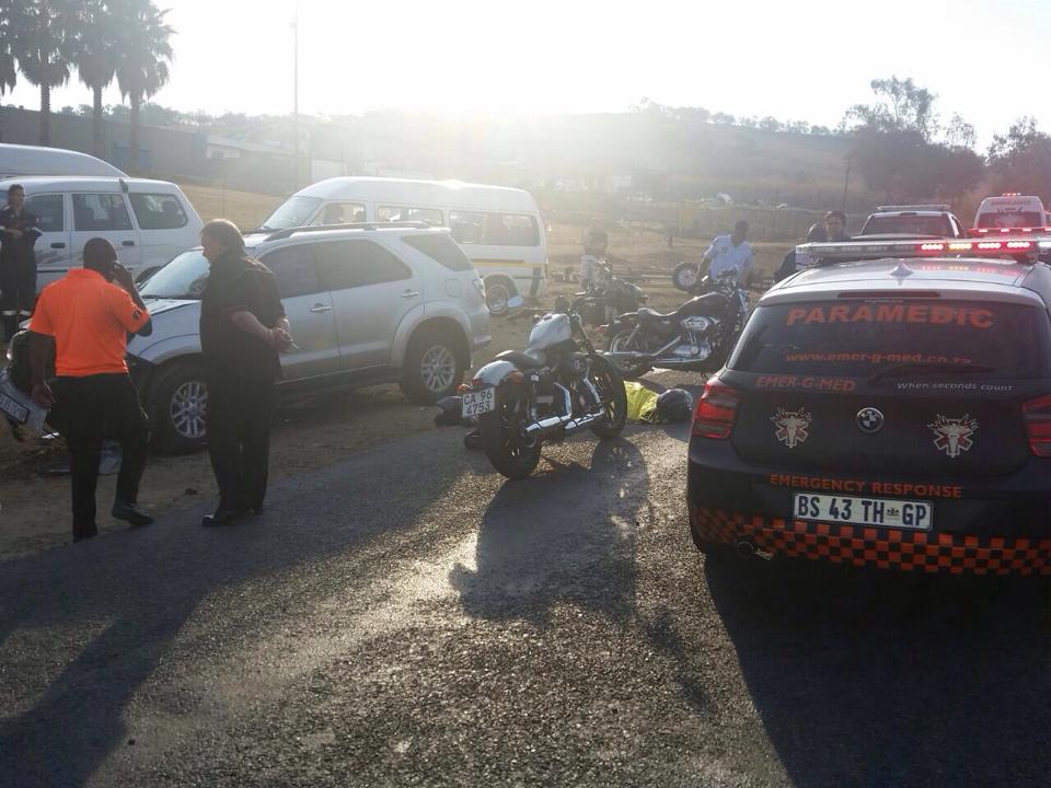 Biker killed in collision on the R512 near Renosterspruit