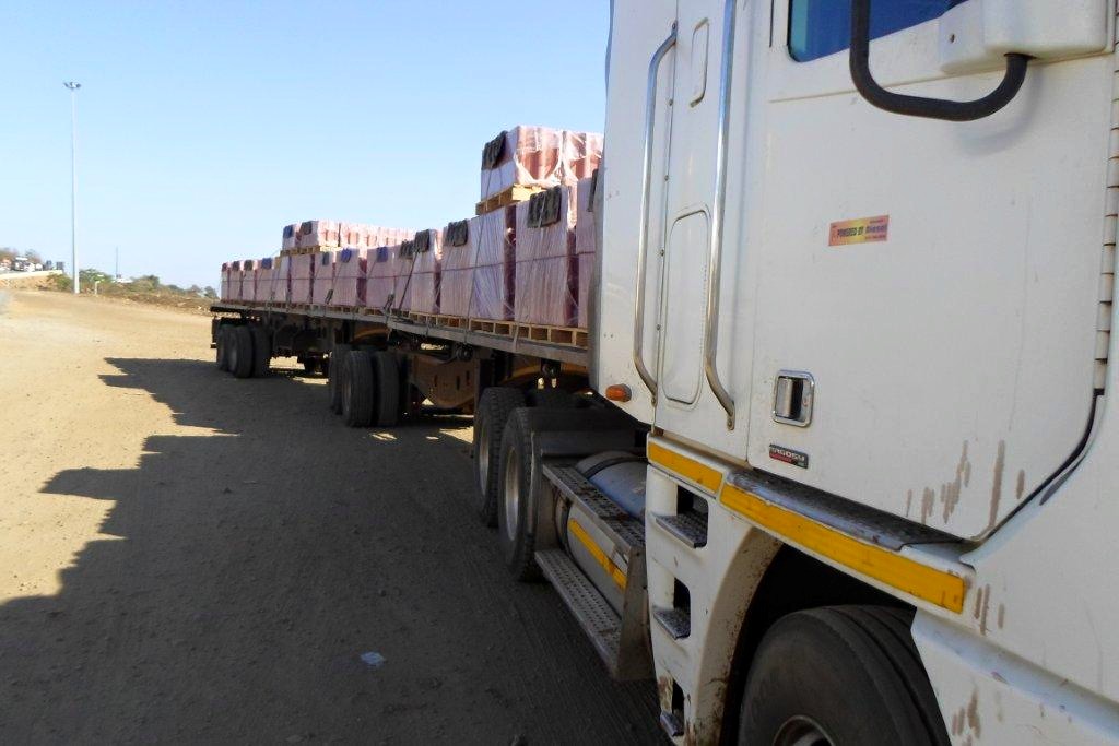 Trucks recovered at Lebombo port of entry after they had been hijacked at Lydenburg