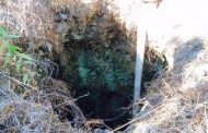 Woman falls down illegal gold mine