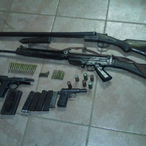 Illegal firearms recovered at Msinga