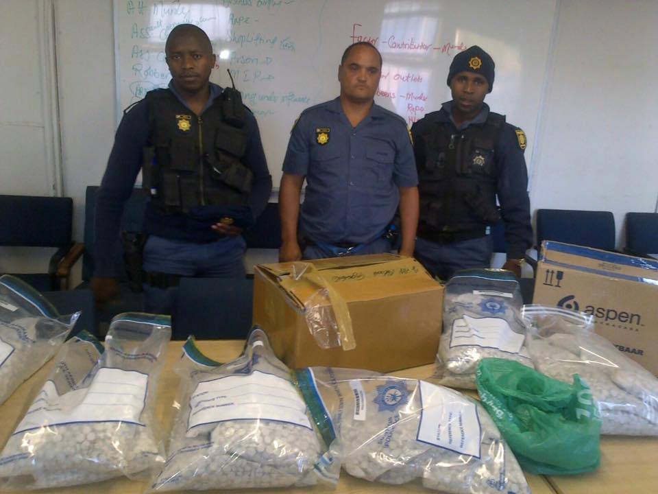 Large quantity of drugs confiscated from vehicle in Gugulethu