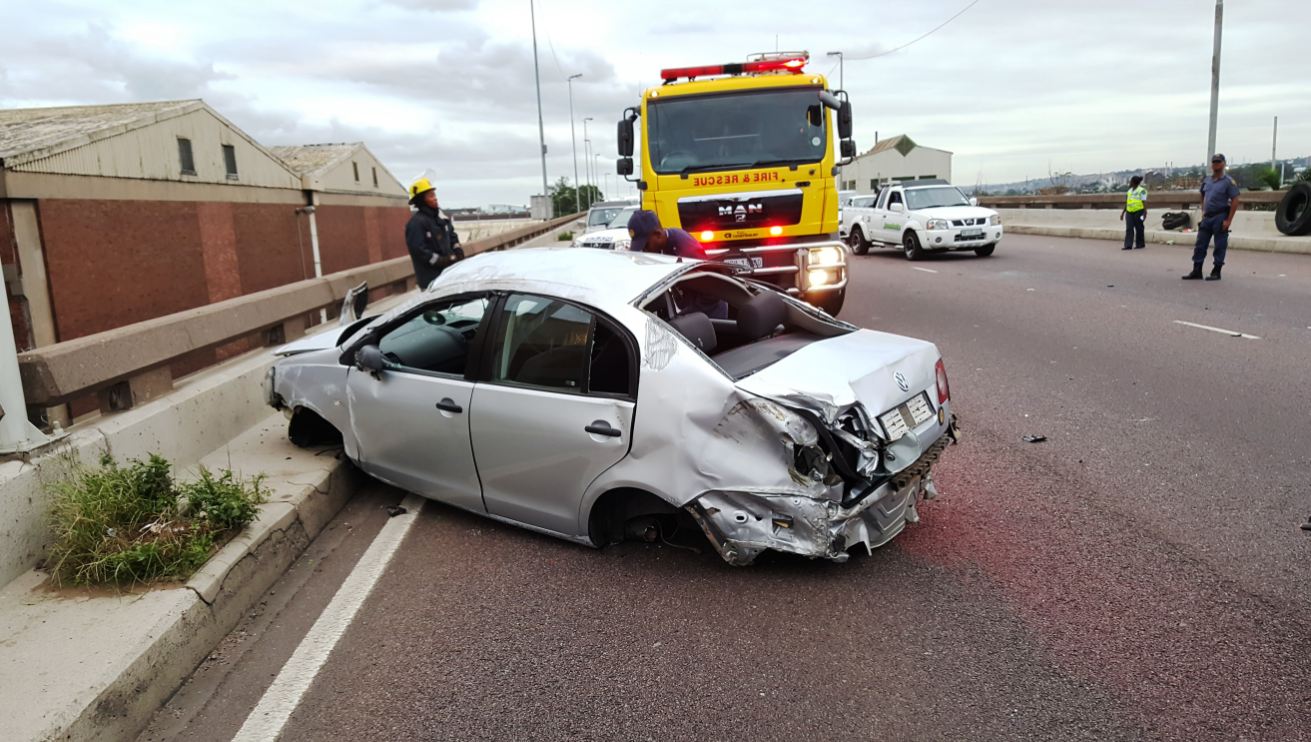 Driver critical after vehicle rolls on the M4 North bound