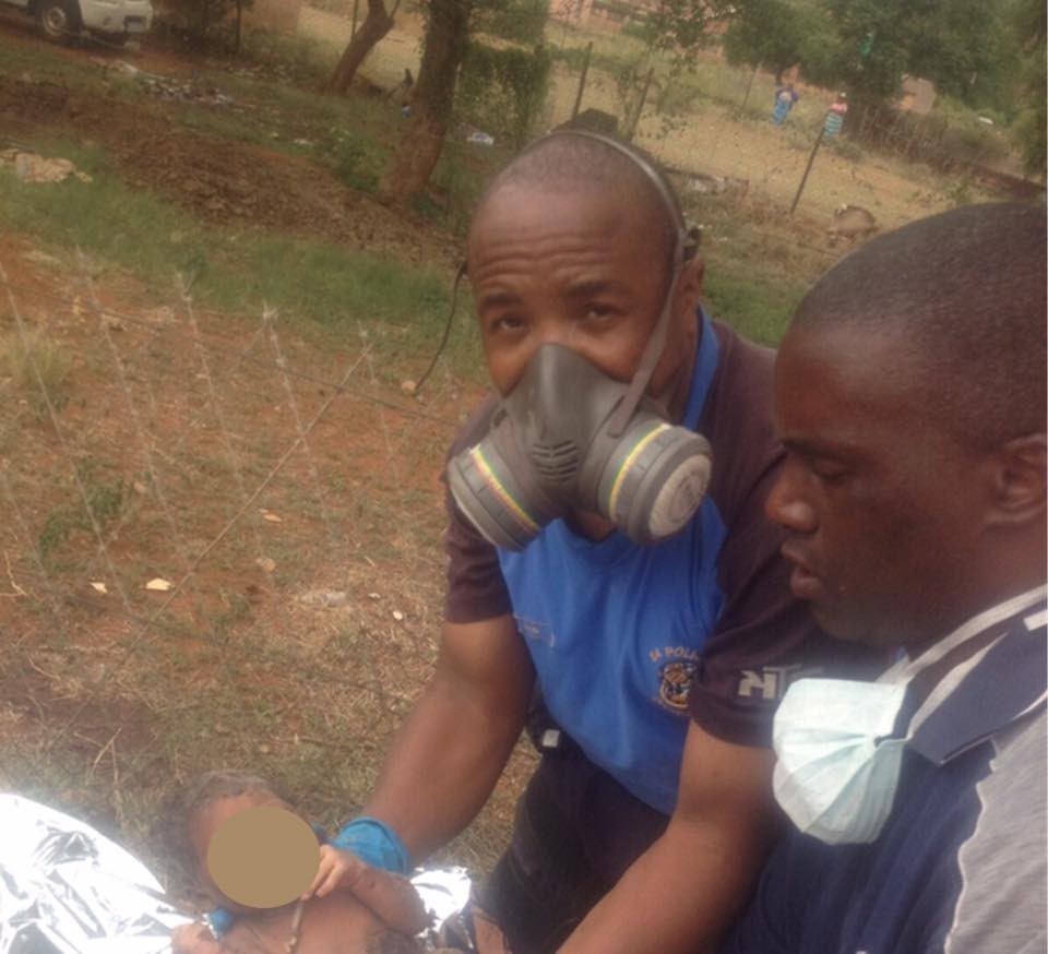 Newborn baby girl rescued from pit toilet