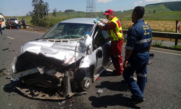 Child killed, three injured in Howick head-on collision