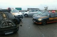 Two injured in collision on wet road in Centurion