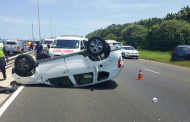 6 Injured in crash on the M4 North bound before Blue Lagoon offramp