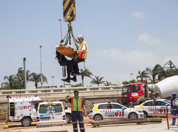 Man collapses at Ballito construction site