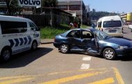 Two hurt as taxi crashes into car in Umgeni Park Durban