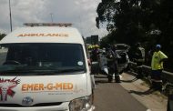 Two injured in crash on the N3 North at Van Buuren, in Bedfordview