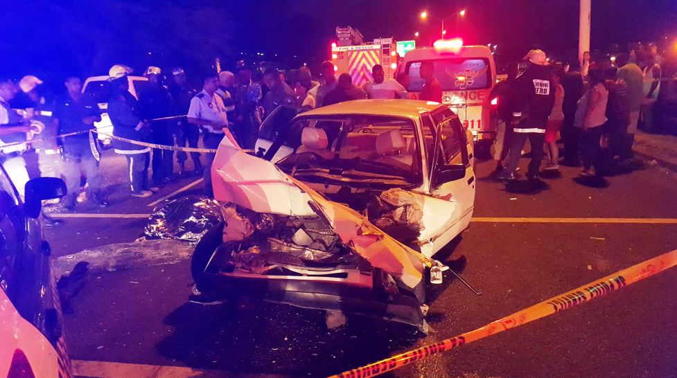 1 Killed, 4 injured in Durban Crash