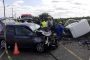 Three children injured as two taxis collide, Briardene