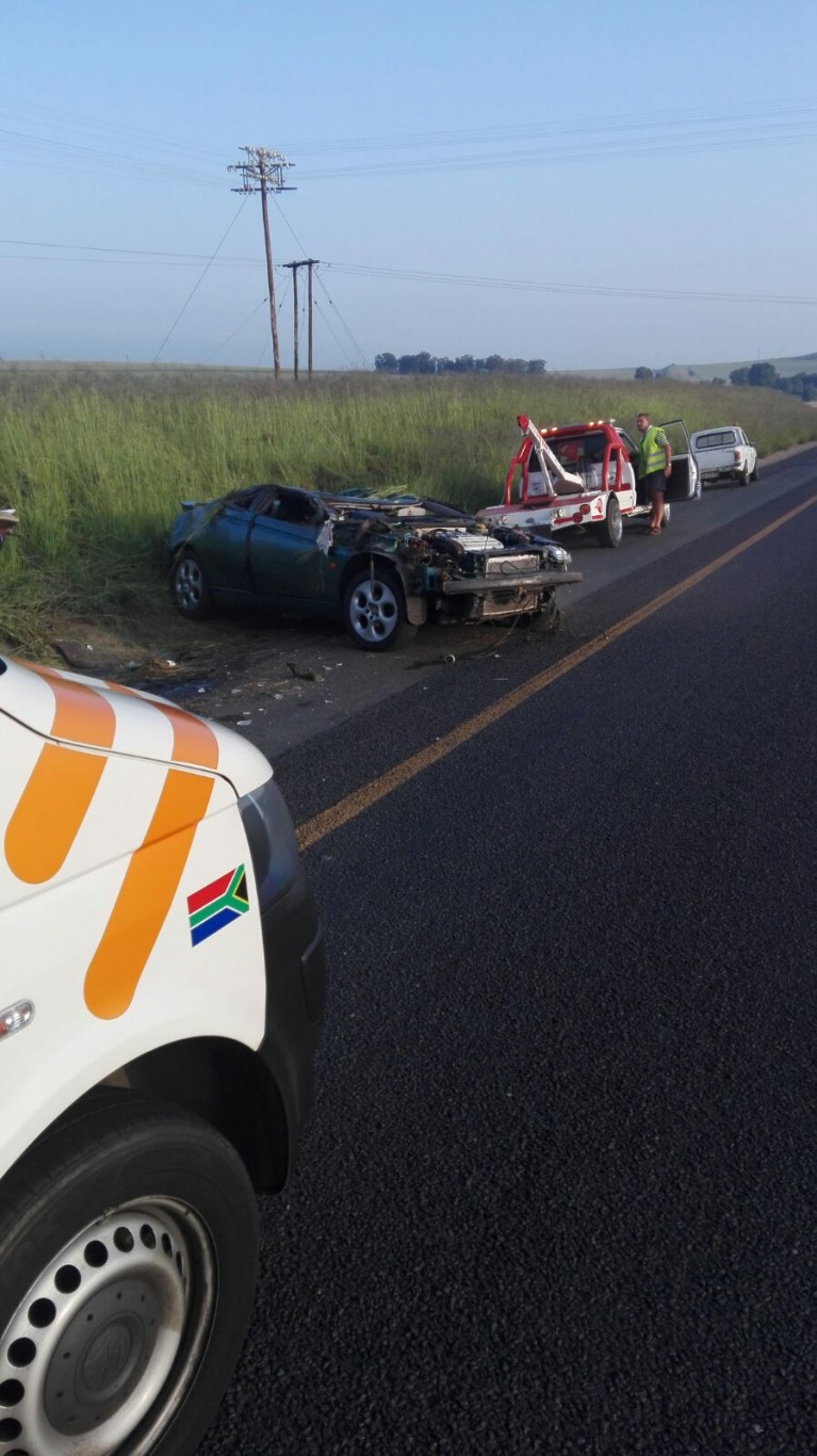 N3 Warden crash leaves two injured