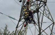 Man rescued off electrical pylon, Bloemfontein