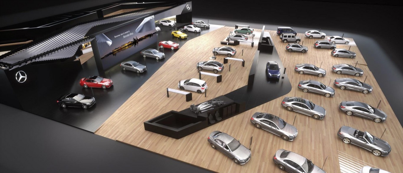 Mercedes-Benz presenting its Dream Car Collection at the 86th Geneva Motor Show