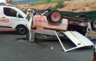 Several injured in taxi collision on M1 South at Grayston offramp, Wynberg