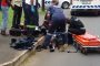 Taxi and two cars collide injuring two at intersection in Randburg