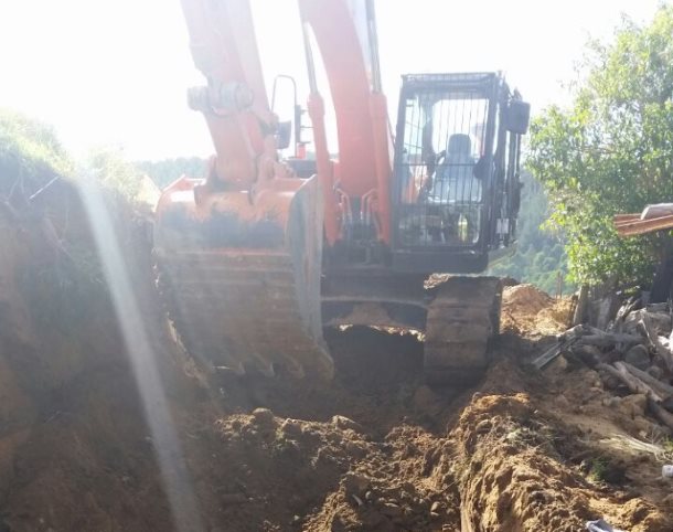 Elderly Man killed as trench collapses in Knysna
