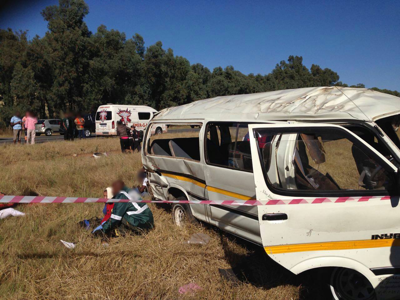 10 Injured in road crash at Rondebult Road, East of Johannesburg