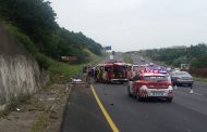 One killed, five injured when bakkie rolled before Pavilion off ramp, KZN