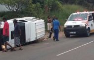Three injured in bakkie rollover in Redhill, Kwa-Zulu Natal