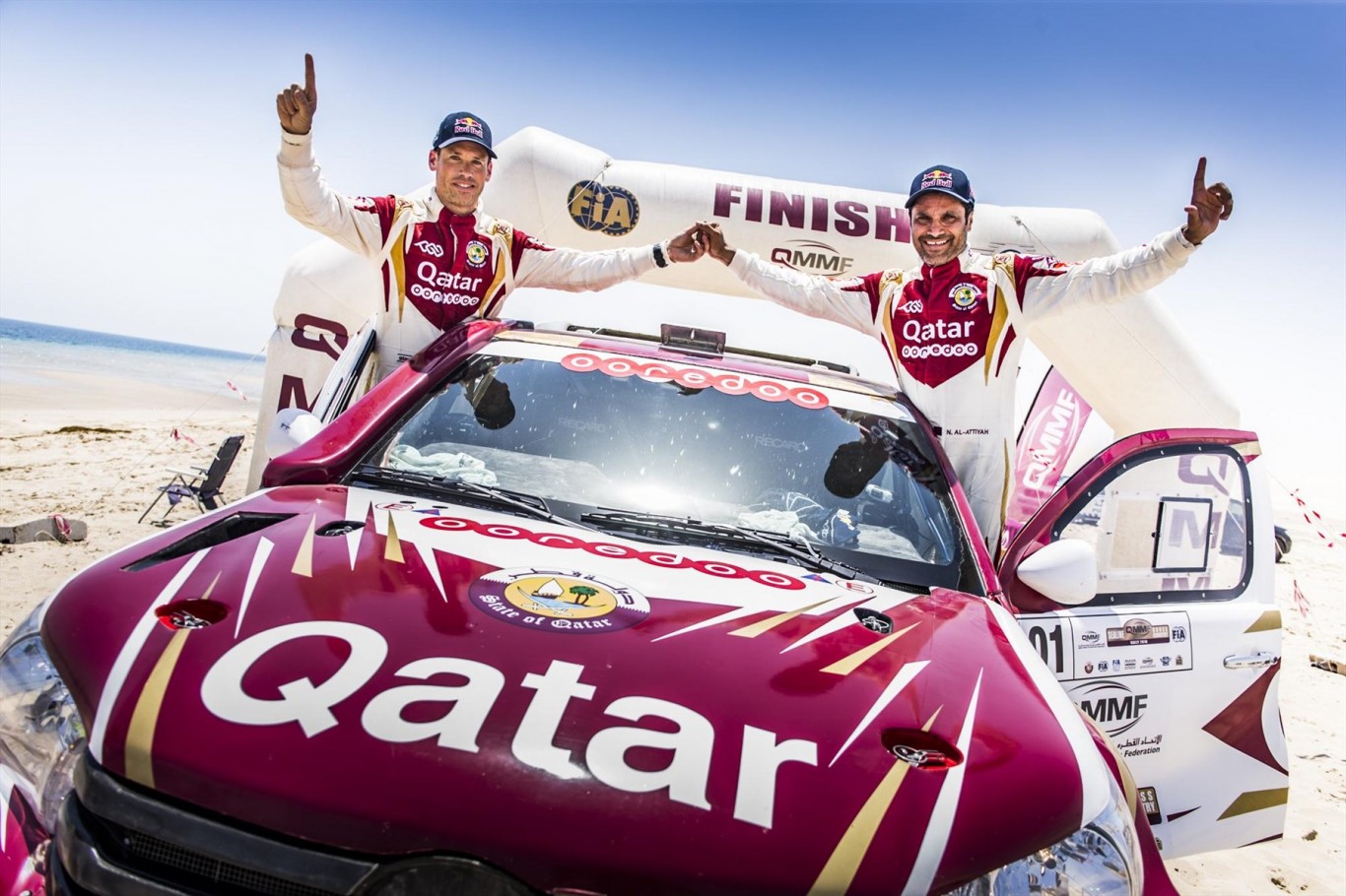 Toyota Hilux records 2nd consecutive win as Al-Attiyah triumps in Qatar