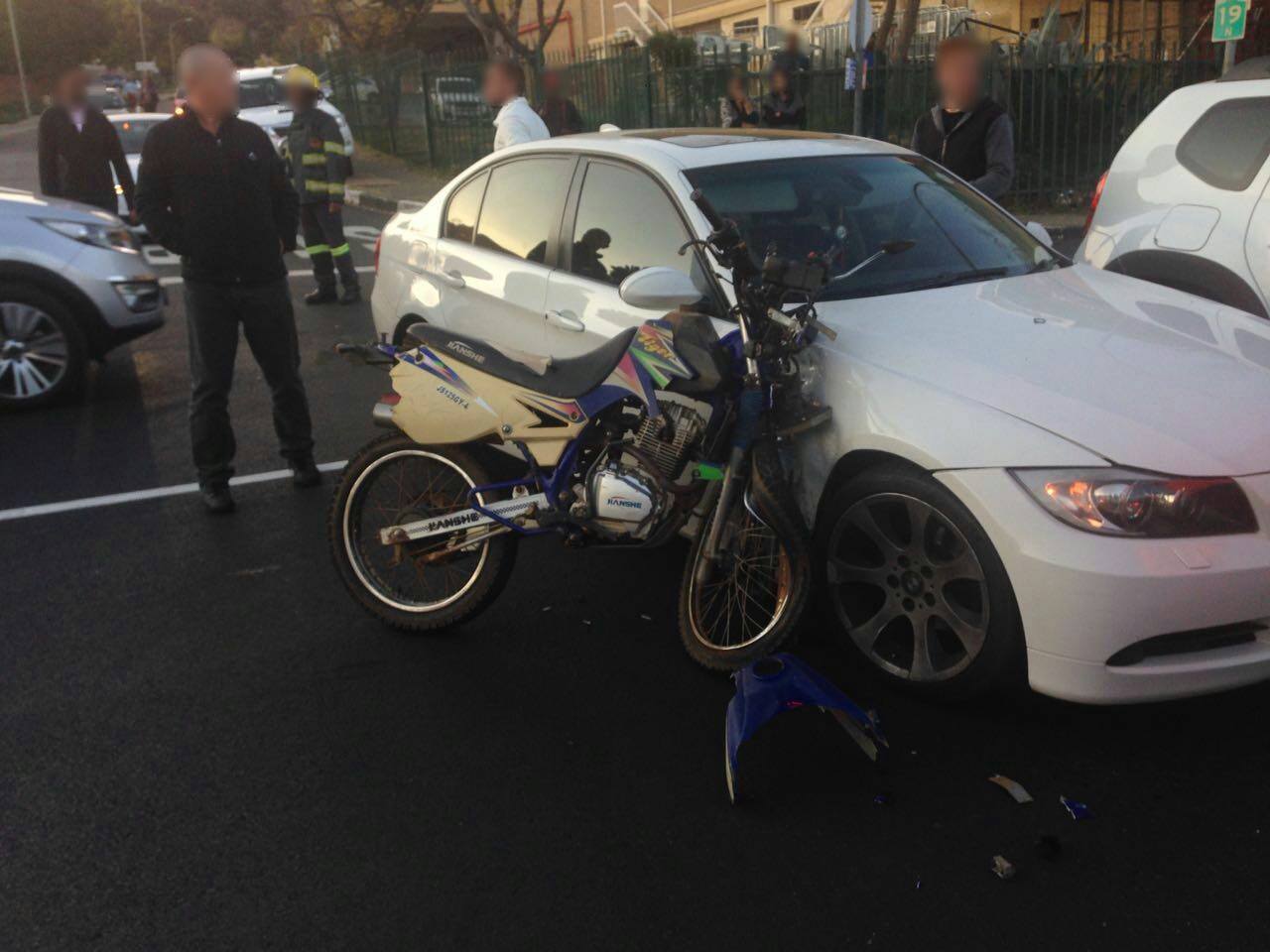 Biker critically injured in collision at intersection in Glenvista