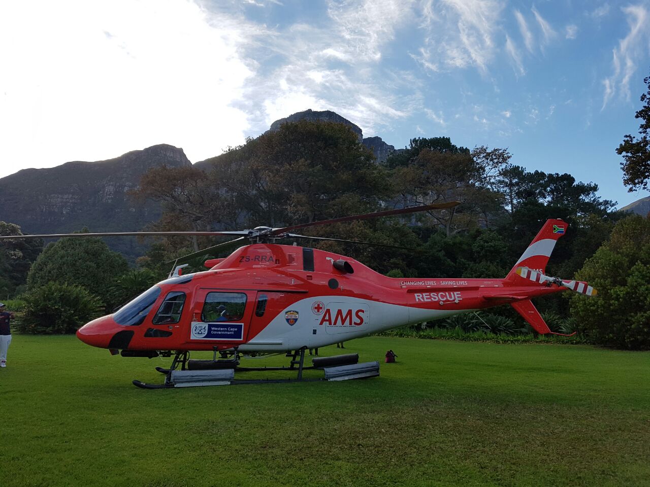 Man rescued off Table Mountain