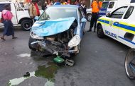 One injured in collision at intersection in Durban