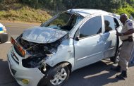 Woman injured in vehicle rollover on the M4 in La Mercy, Kwa-Zulu Natal.