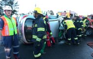 Woman injured in collision with truck near Winery road in Stellenbosch