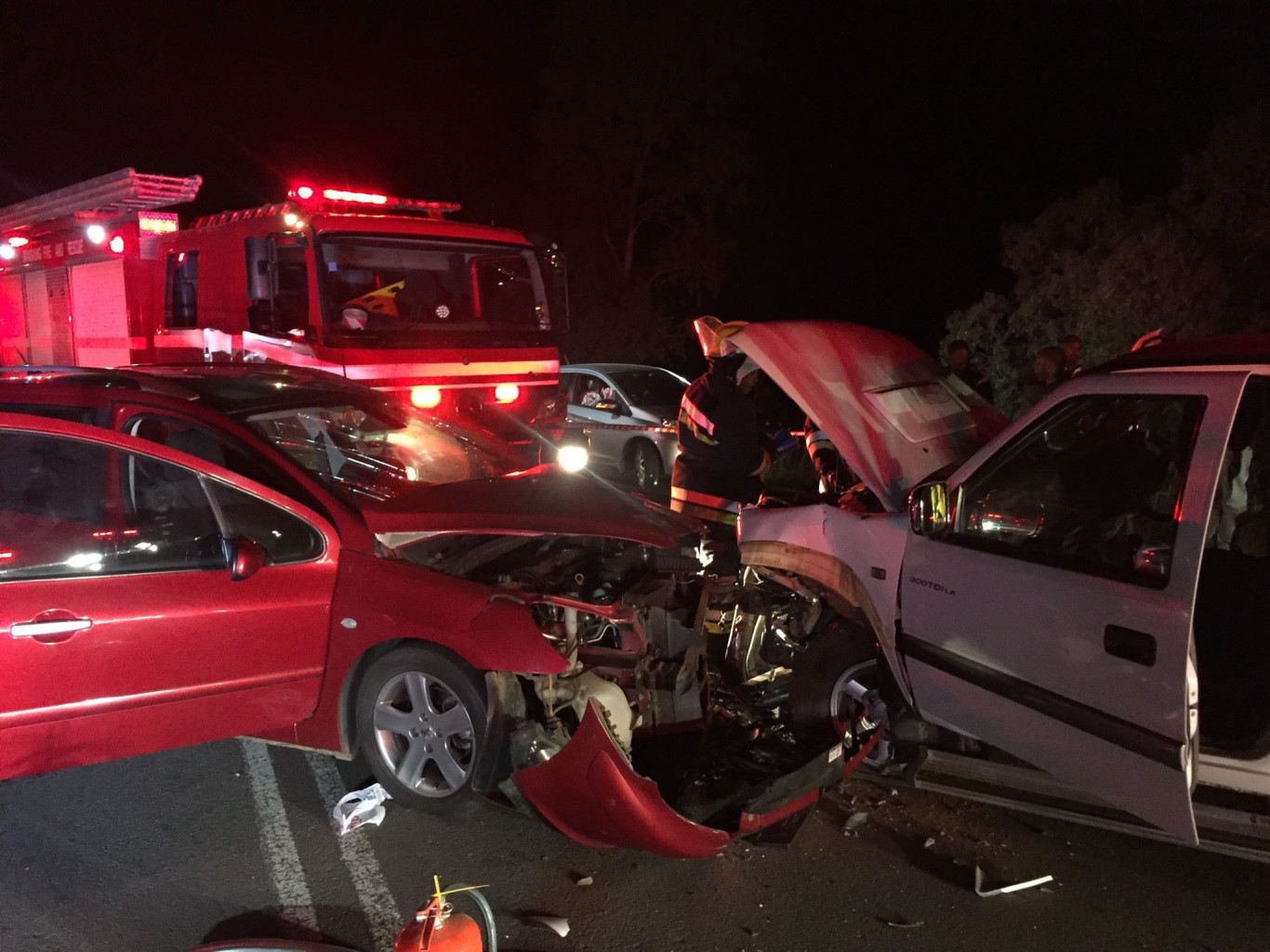 8 Injured in head-on collision on the N1 bridge at Church Street, BFN