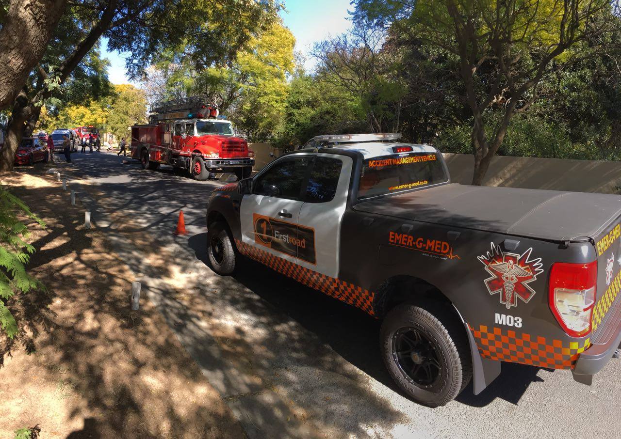 Two treated after house fire in Randburg