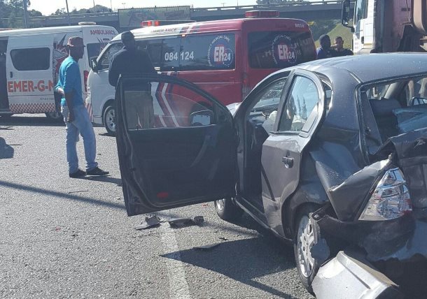16 injured in taxi collision on the M1 near the Shakespeare off ramp (2)