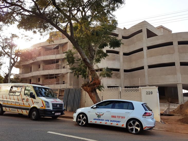 Man falls to his death at a construction site in Currie Road, Durban