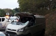 Man's limb threatened after collision on the M13 near Kloof in KwaZulu Natal